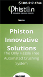 Mobile Screenshot of phiston.com